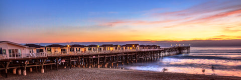 Crystal Pier at Sunset