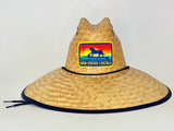 CA Surfing Dog Lifeguard Sun Hat